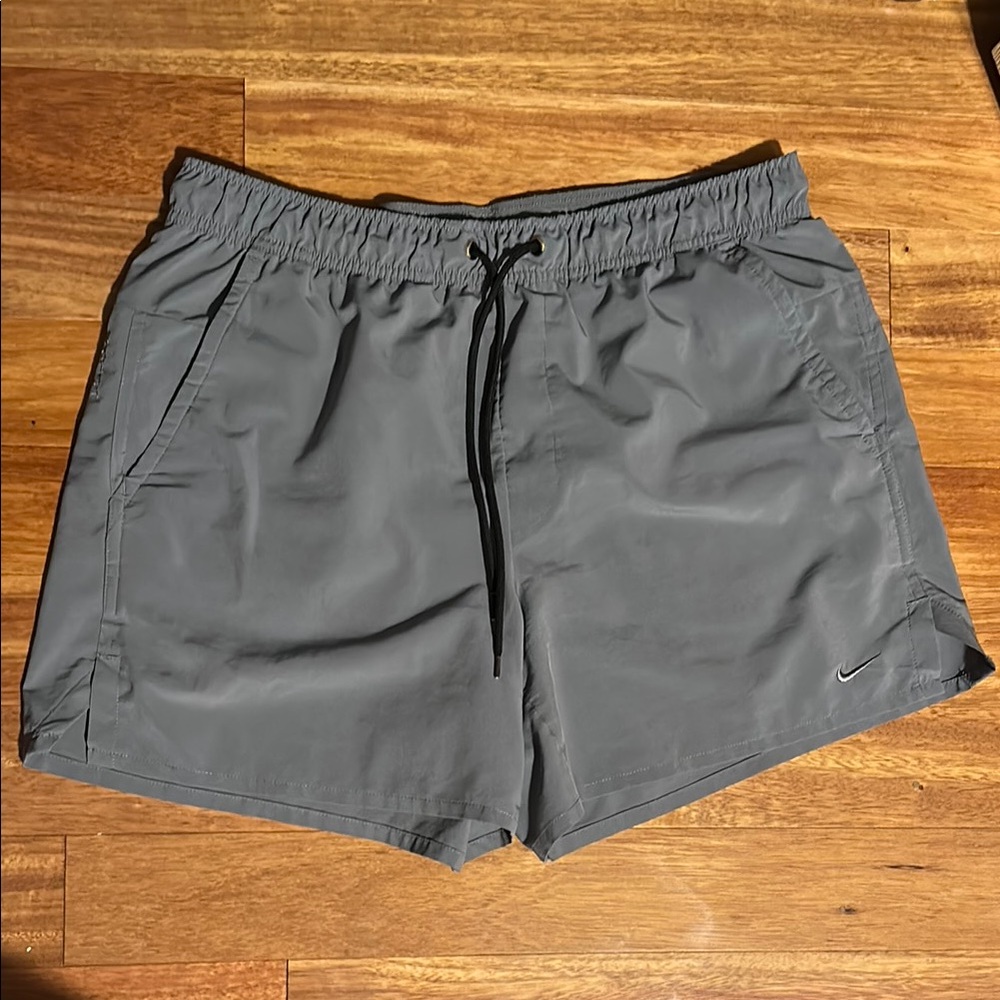 Nike Gray Dri-Fit Shorts for Men
